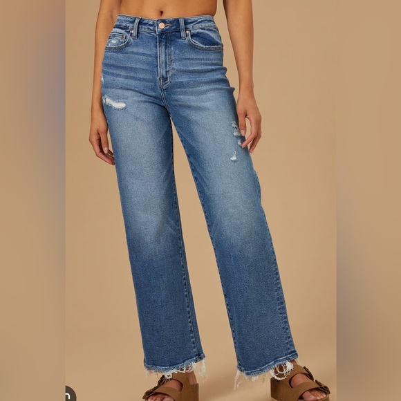 Altar'd State Denim - Altar'd State | Distressed Wide Leg Jeans